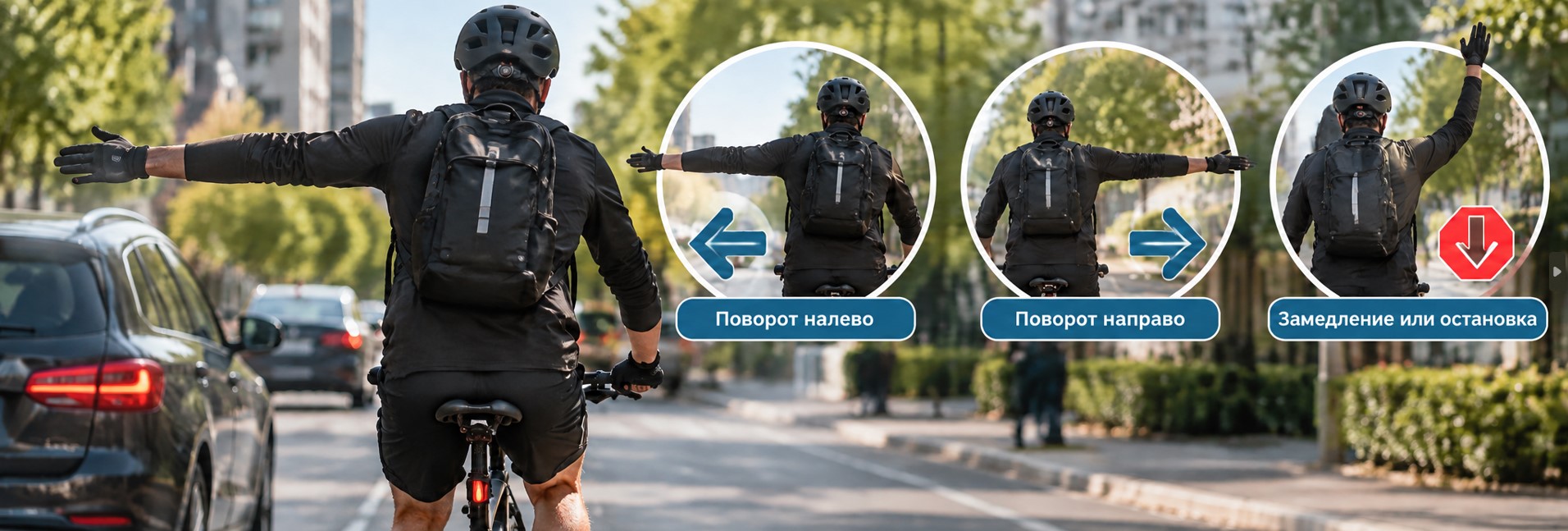Безопасность велосипедиста на дороге